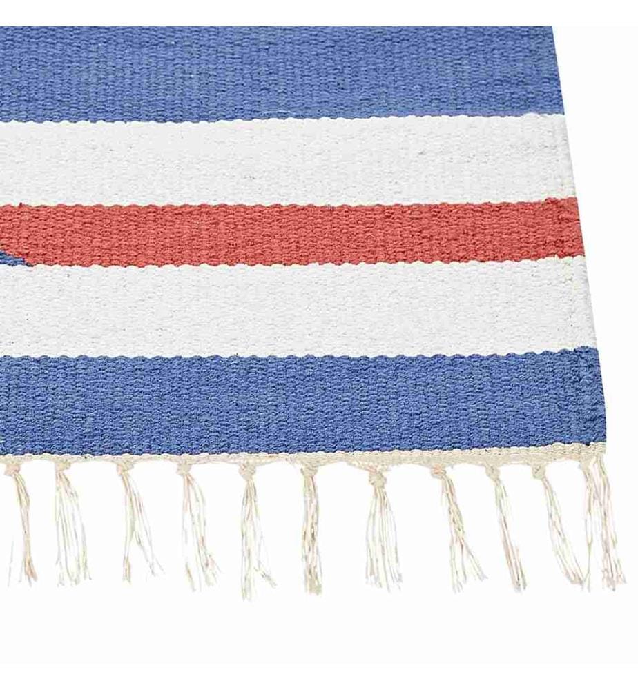 Tapis VARSER Multicolore 80 x 300 cm Coton Kilim