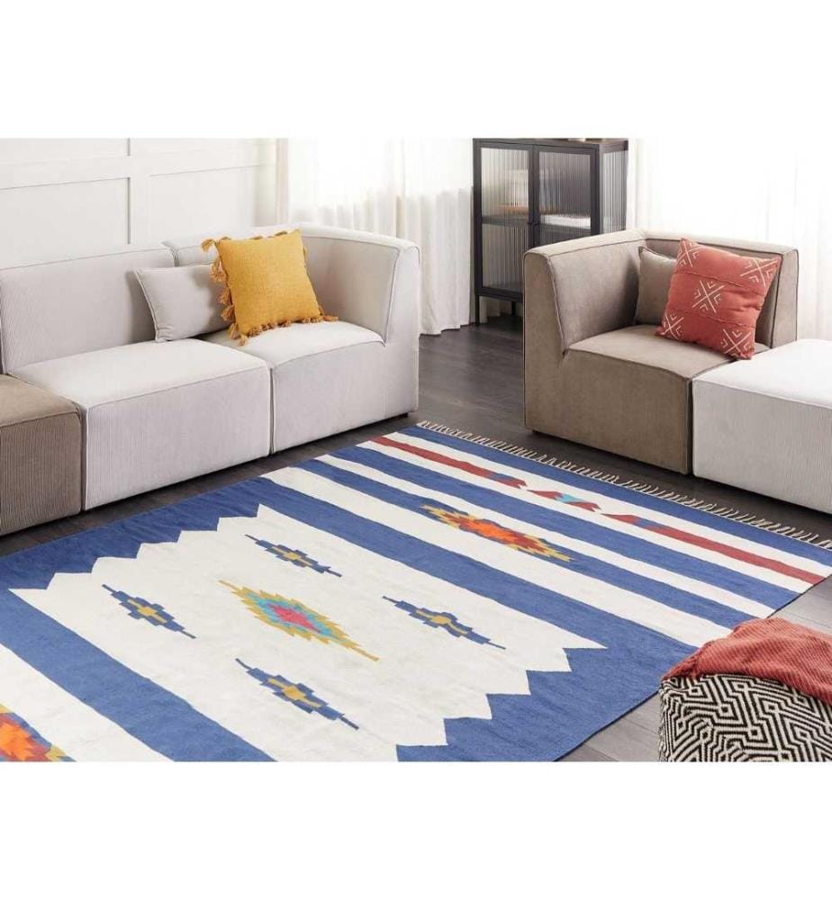 Tapis VARSER Multicolore 200 x 300 cm Coton Kilim