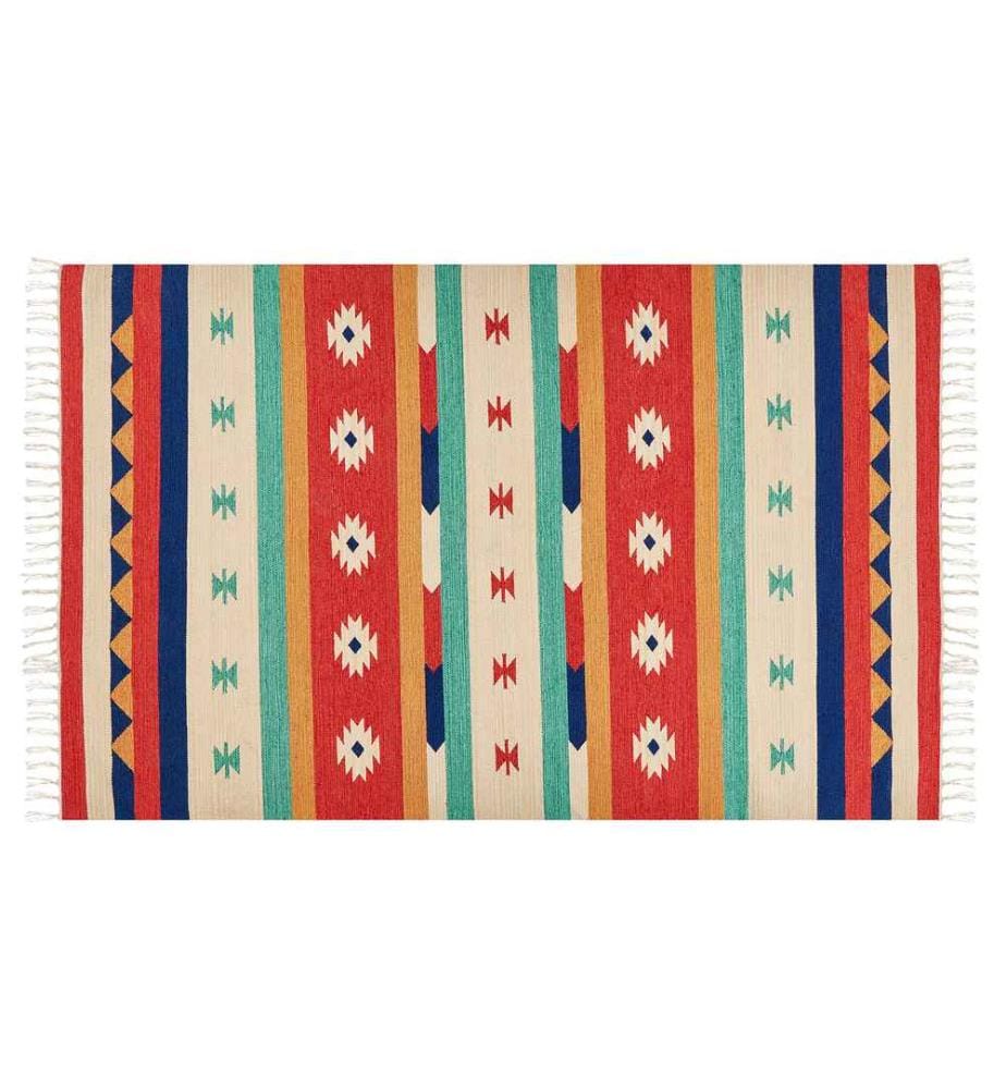 Tapis MARGARA Multicolore 140 x 200 cm Coton Kilim