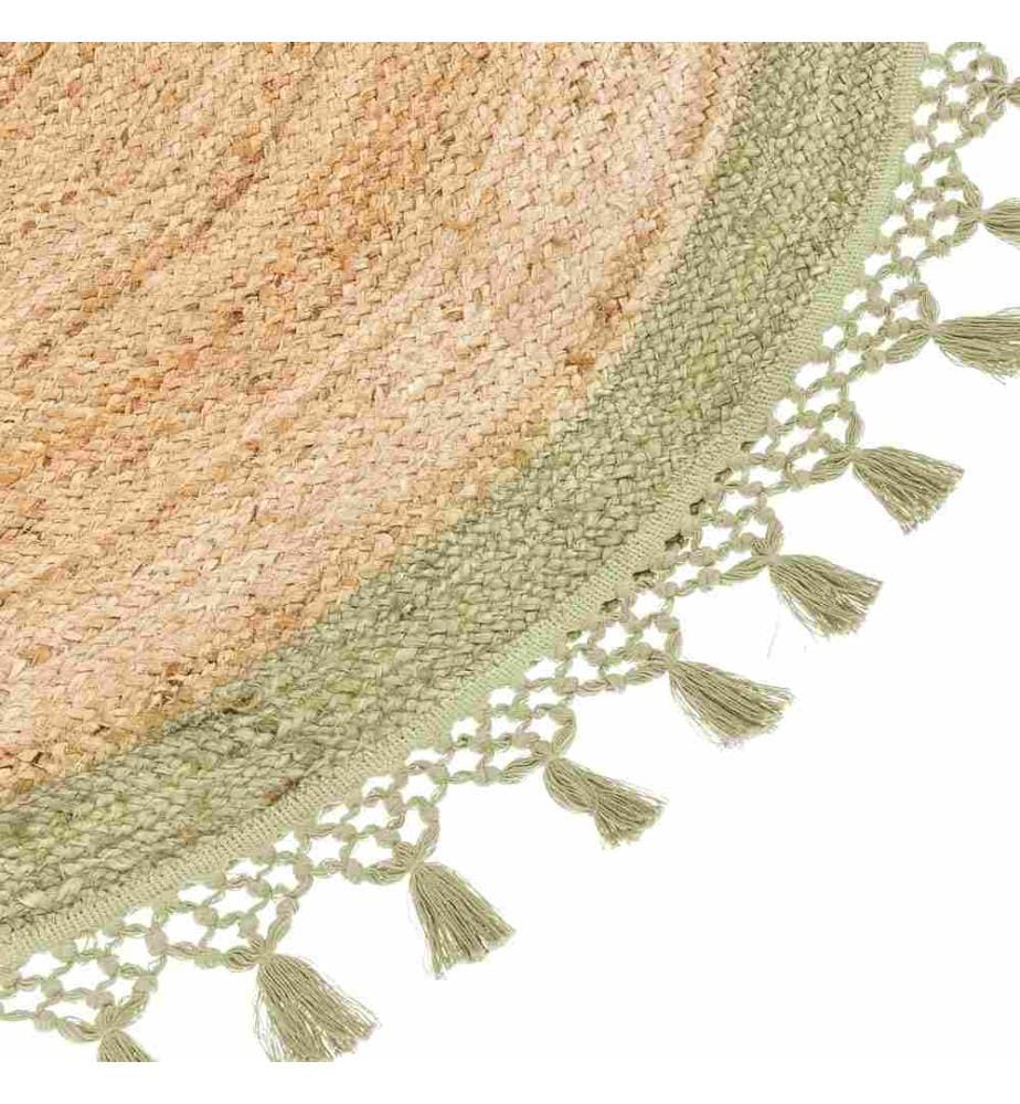 Tapis MARTS Vert ø 140 cm Jute
