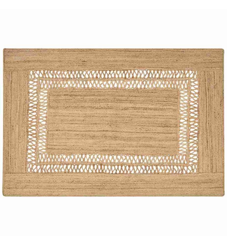 Teppich YENIKOY Beige 200 x 300 cm Jute