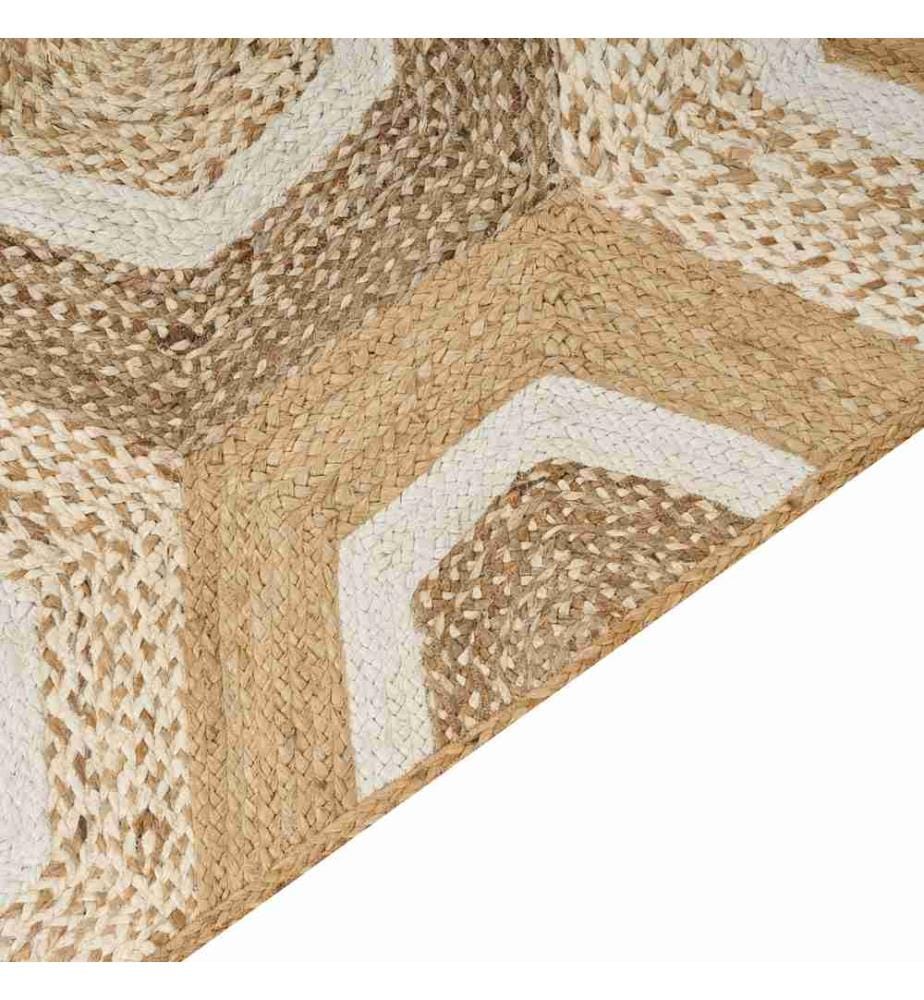 Teppich BASOREN Beige 160 x 230 cm Jute
