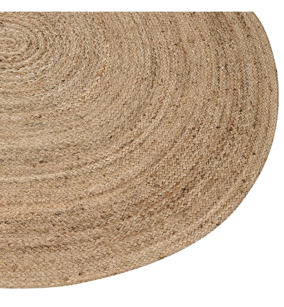 Teppich DEMIRCI Beige 160 x 230 cm Jute