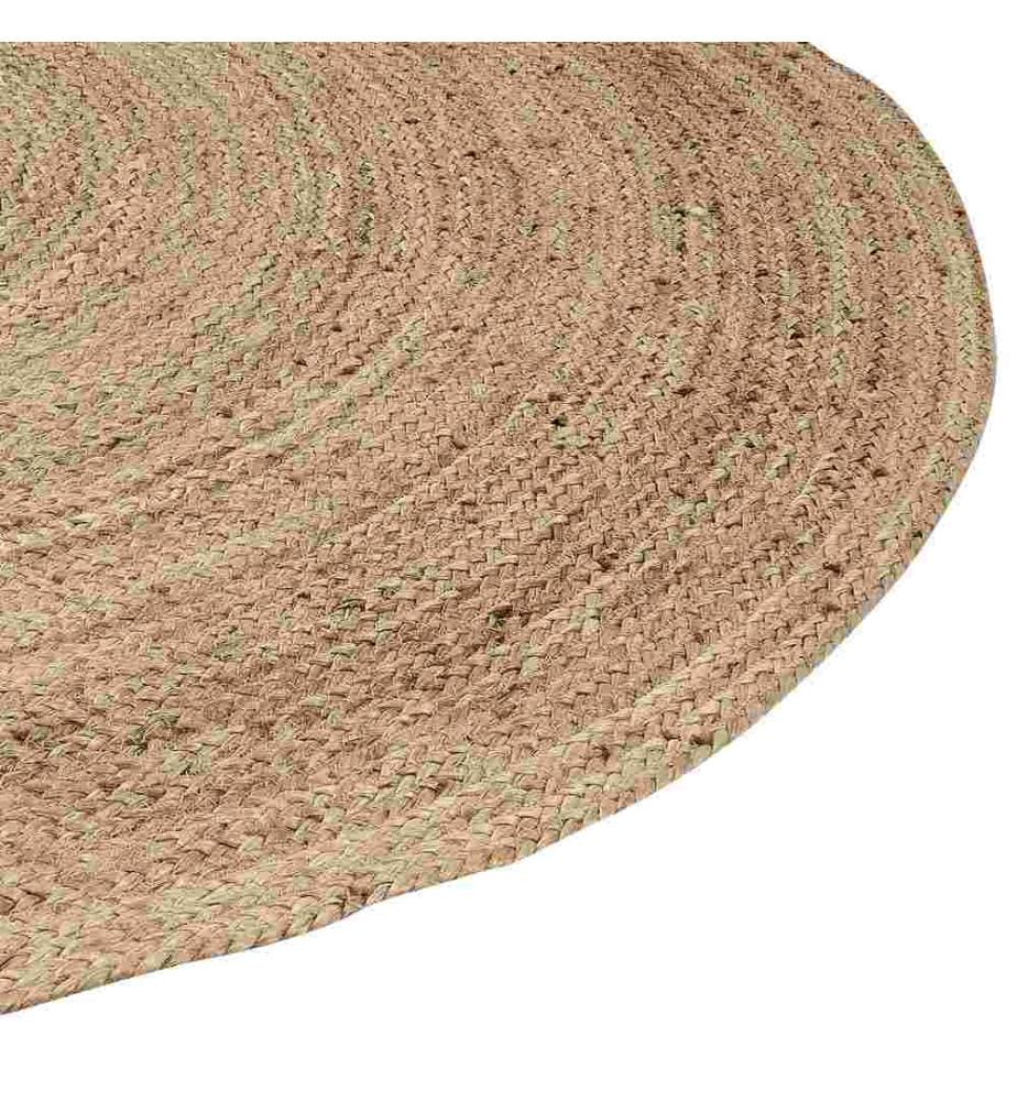 Teppich DEMIRCI Beige 160 x 230 cm Jute