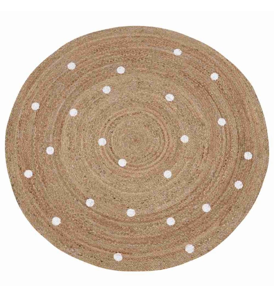 Tapis KHARRA Beige ø 140 cm Jute