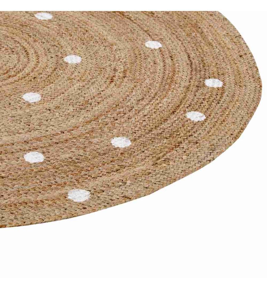 Tapis KHARRA Beige ø 140 cm Jute