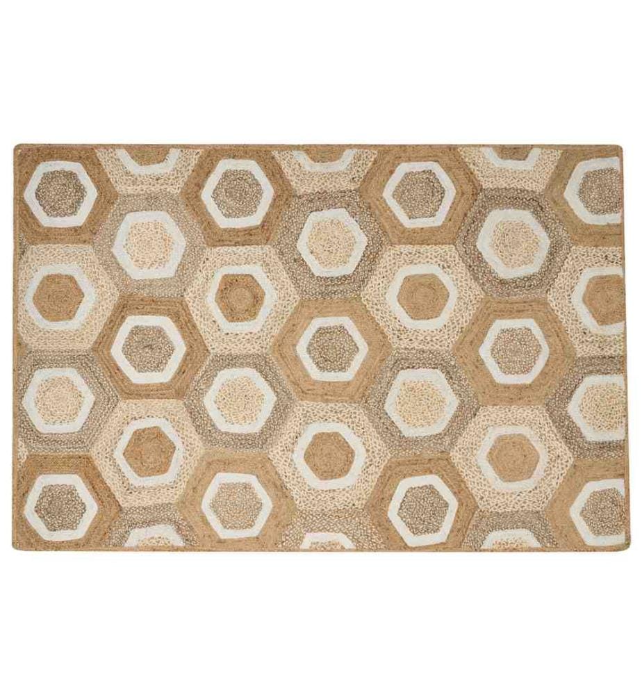 Teppich BASOREN Beige 200 x 300 cm Jute