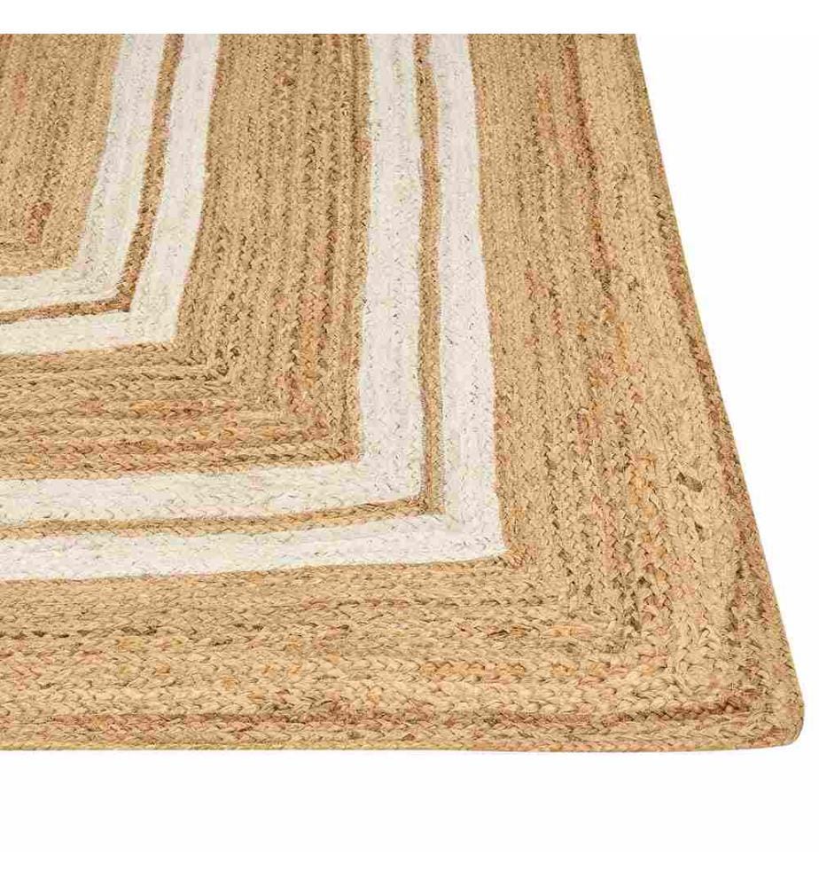 Teppich ELMALI Beige 200 x 300 cm Jute