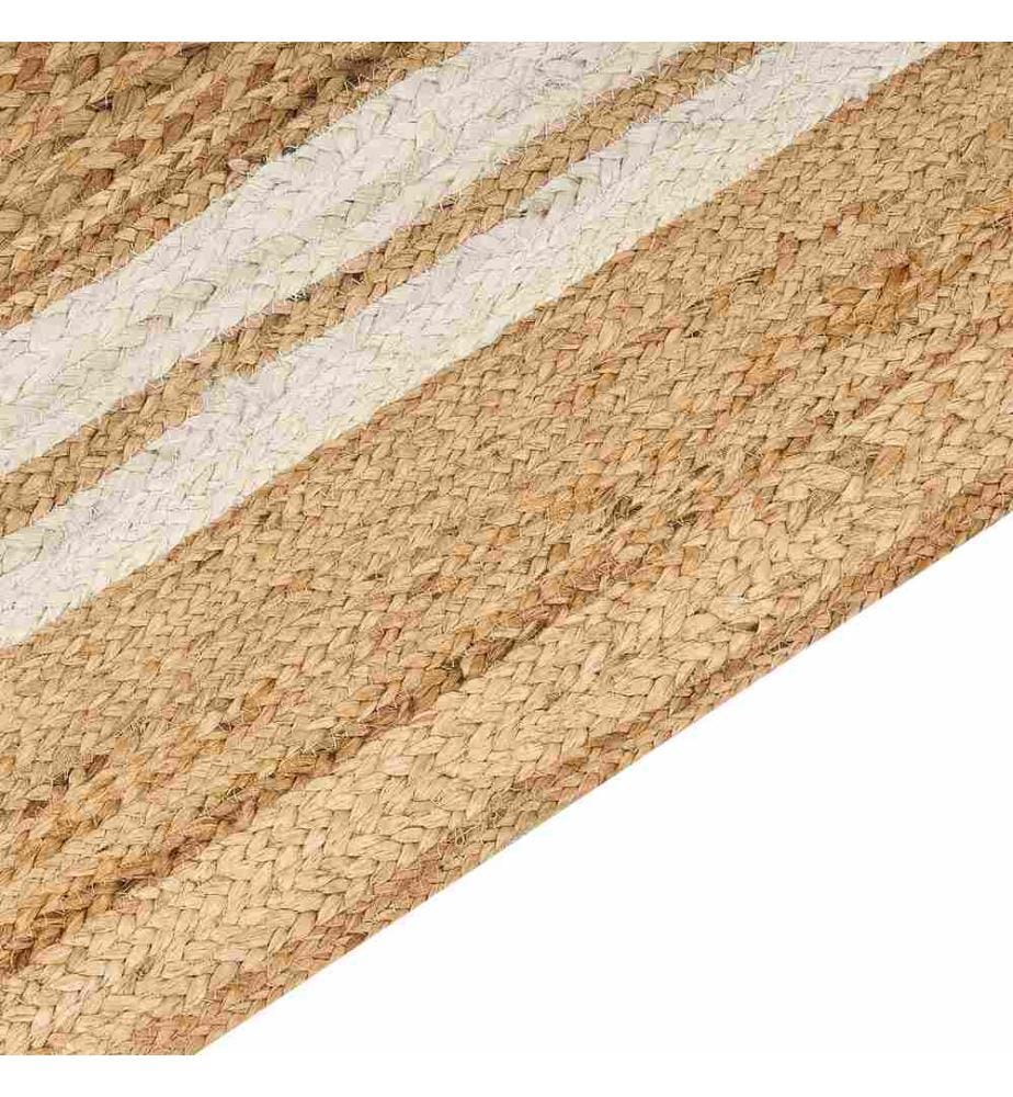 Teppich ELMALI Beige 200 x 300 cm Jute