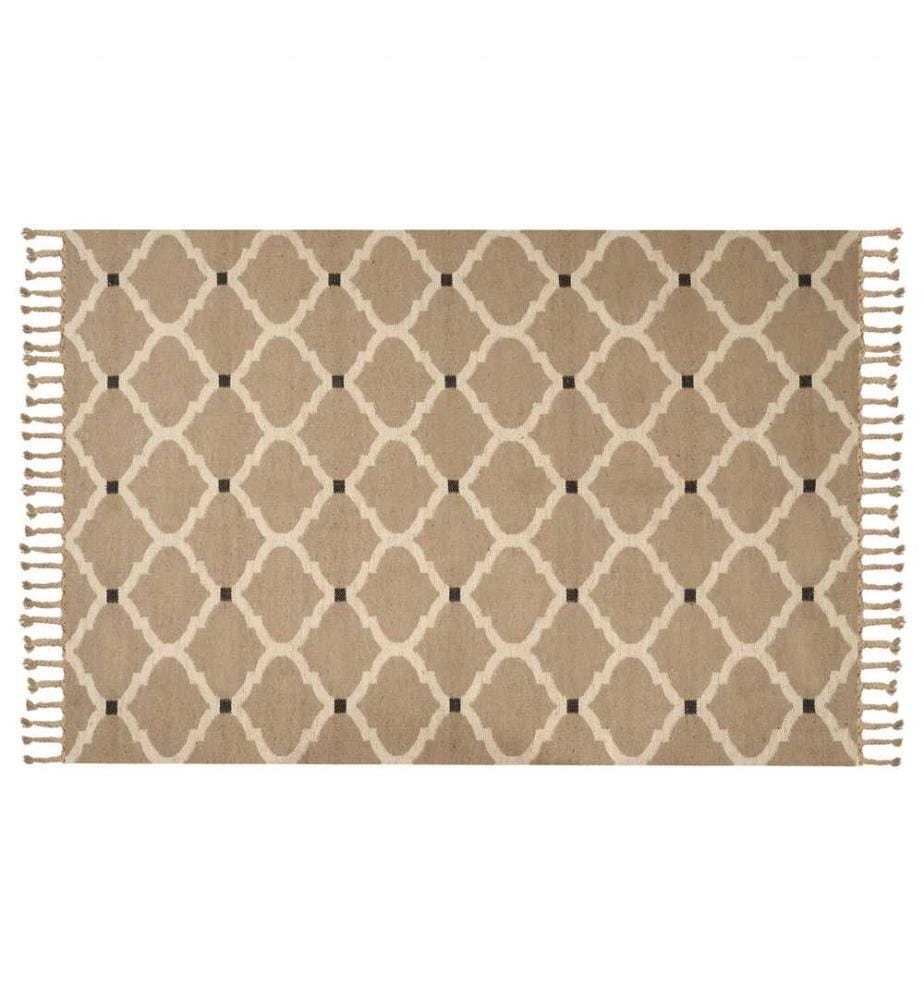 Teppich ORENCIK Beige 200 x 300 cm Jute