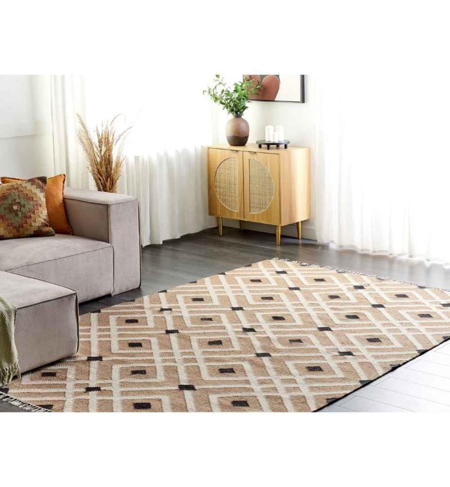 Teppich ESENCIK Beige 200 x 300 cm Jute