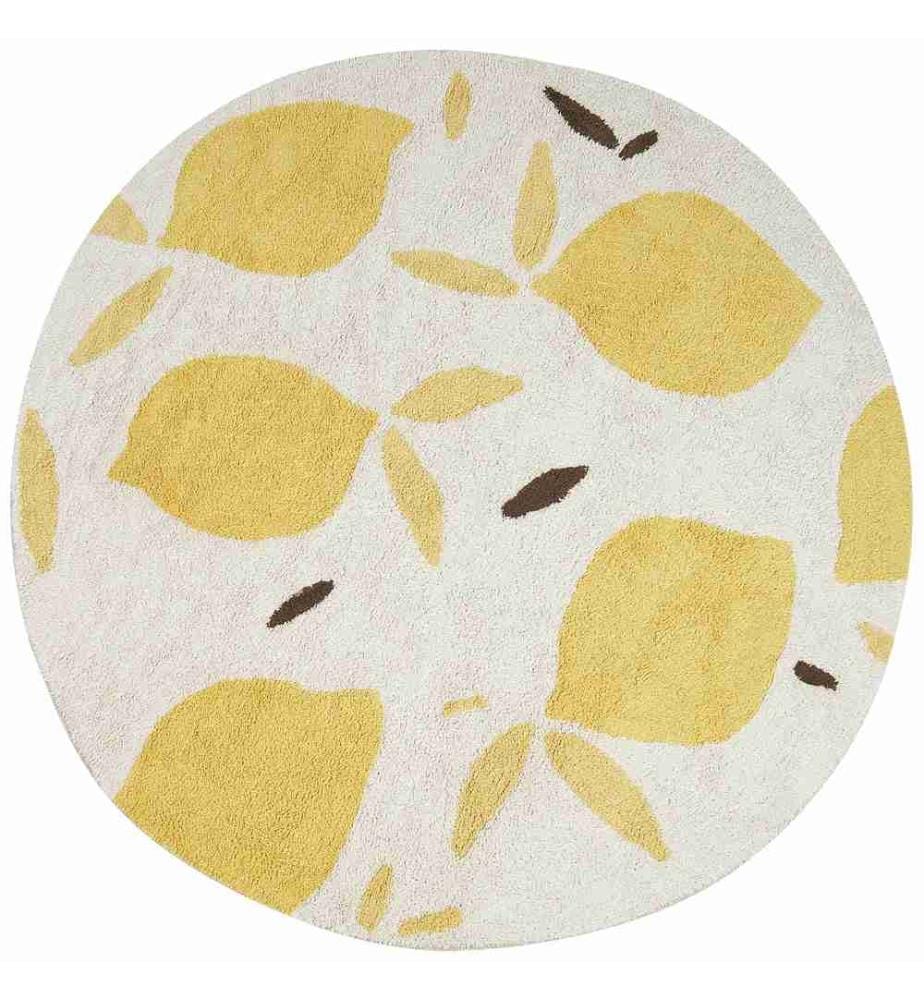 Tapis enfant MAWAND Beige ø 140 cm Coton