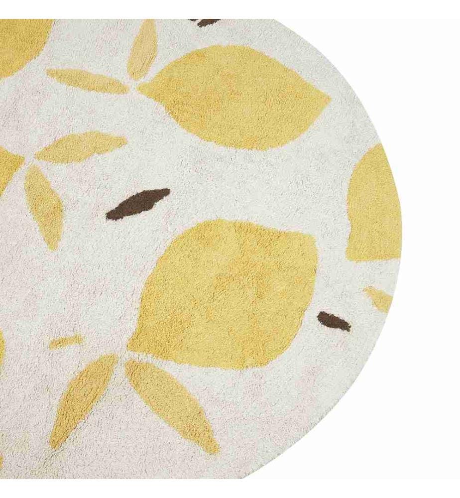 Tapis enfant MAWAND Beige ø 140 cm Coton