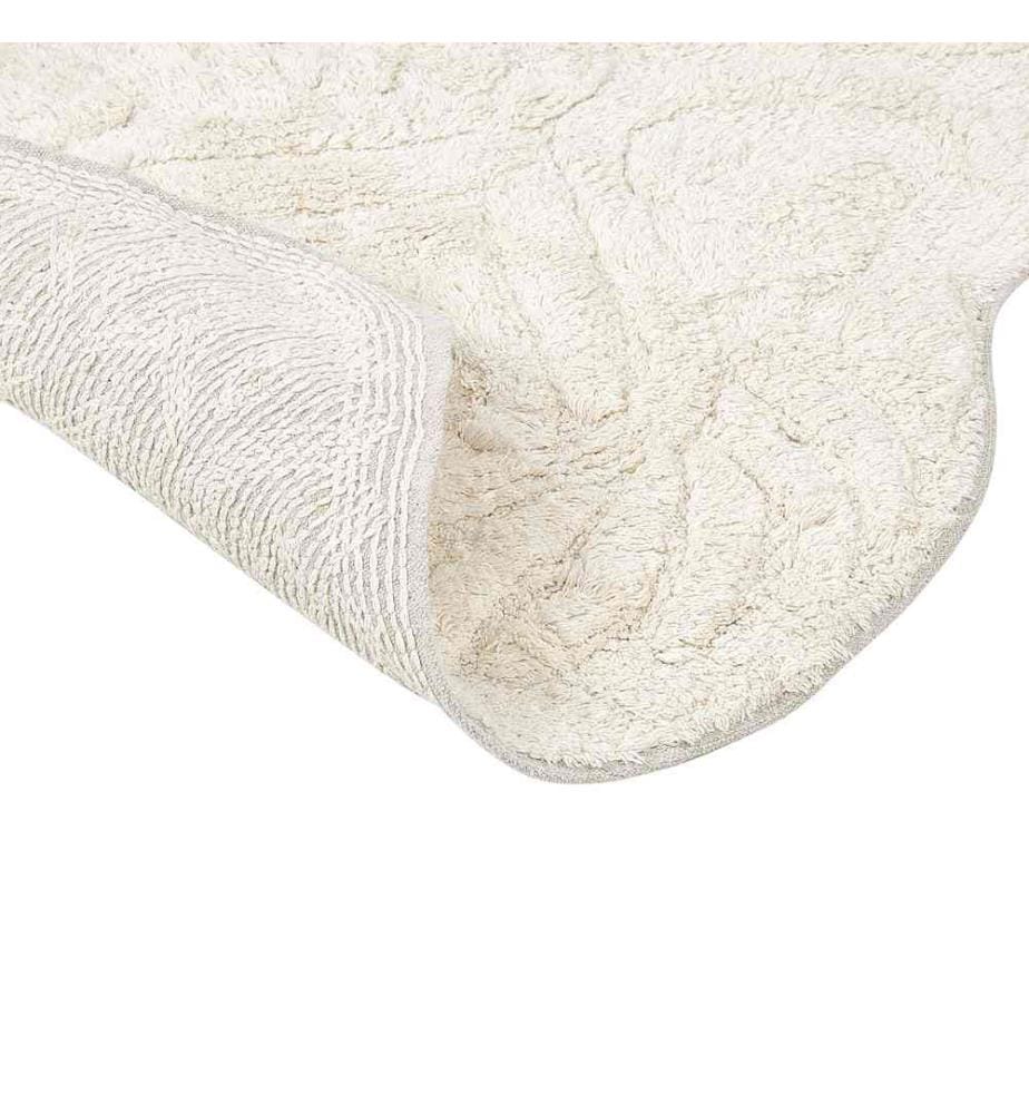 Tapis de bain CANBAR Beige clair 150 x 60 cm Coton