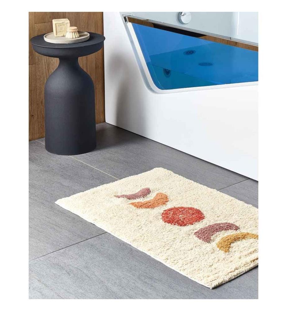 Tapis de bain ESME Beige 50 x 80 cm Coton