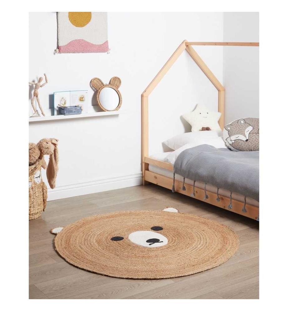 Tapis enfant KOSALAR Beige ø 120 cm Jute