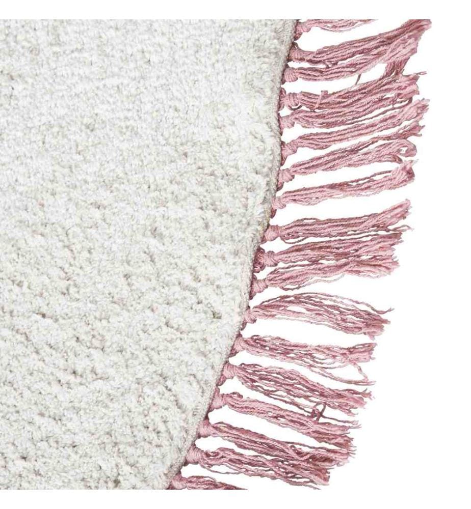 Tapis enfant STARS Blanc cassé ø 120 cm Coton