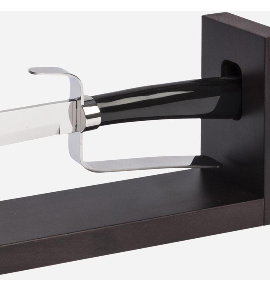 Elegance Noir - Sabre à Champagne Superior 1 Pièce - Lame de 45 cm