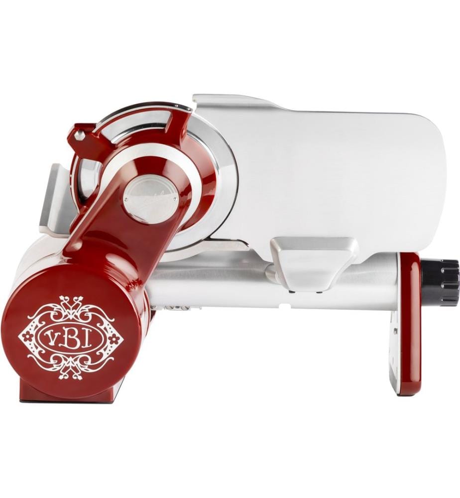 Icon Line 170 Elektrische Aufschnittmaschine mit 17 cm Klinge im modernen Design - Rot