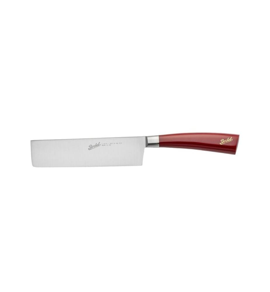 Elegance rouge - Couteau Nakiri 17 cm