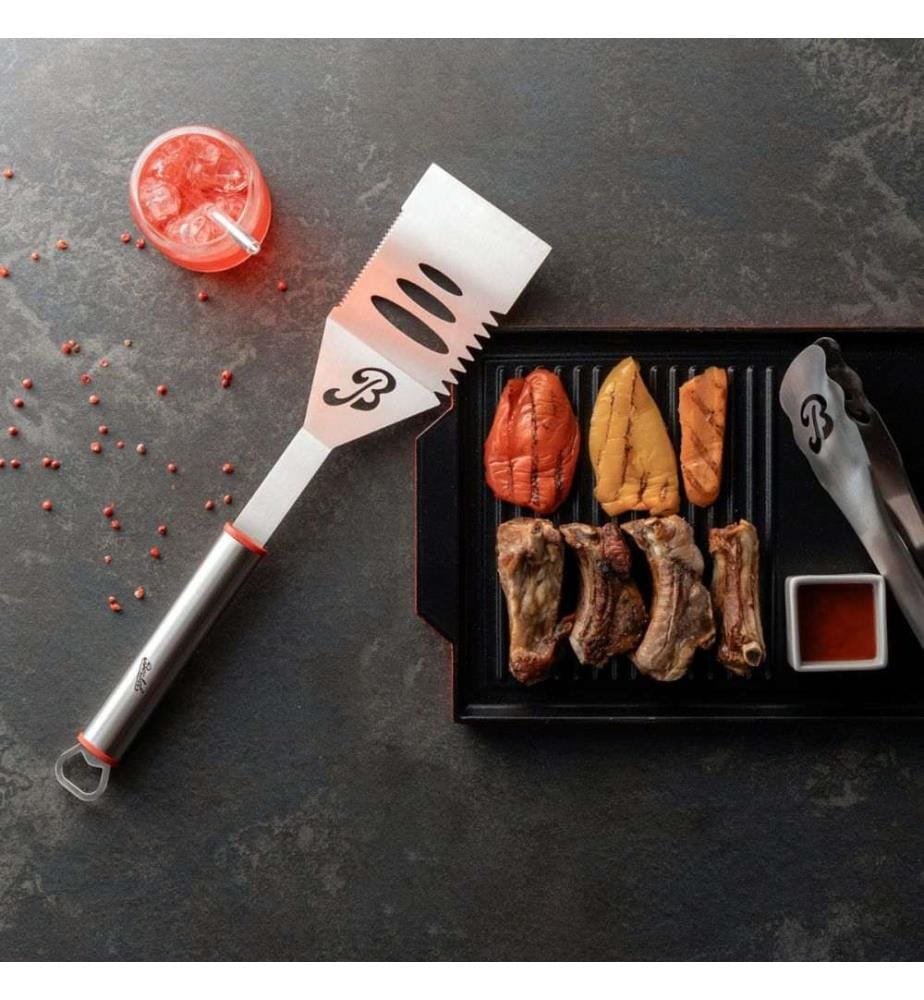 Lot de 2 : Set barbecue le kit pour les amateurs de cuisine en plein air