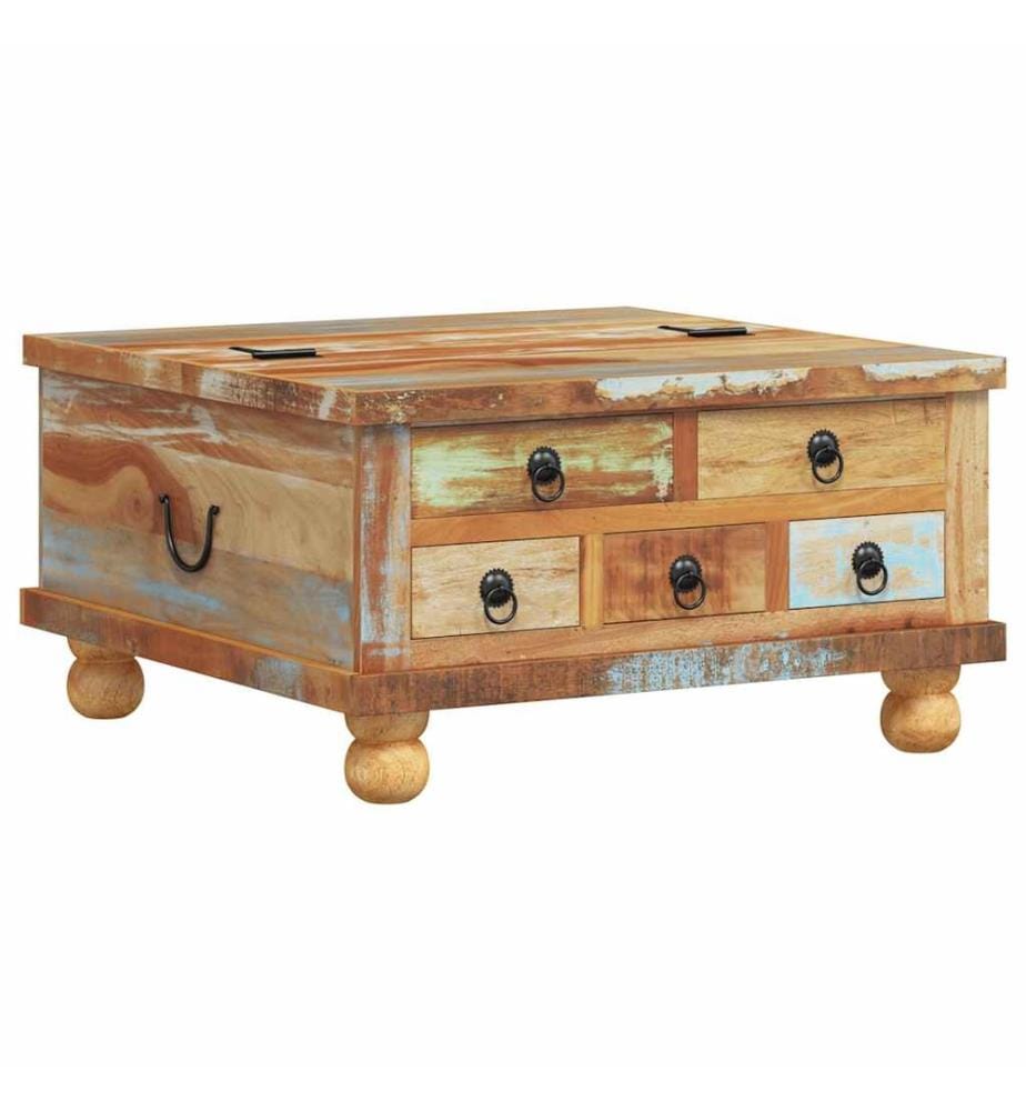 Couchtisch Altholz 70x70x38 cm