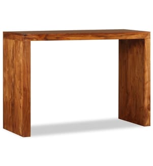 Konsolentisch Massivholz mit Honigfarbener Politur 110x40x76 cm