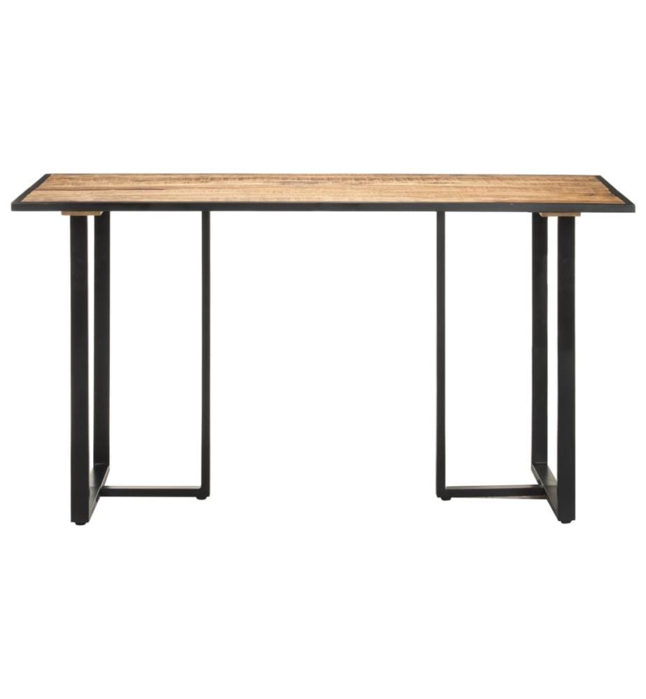 Esstisch 140 cm Raues Mangoholz