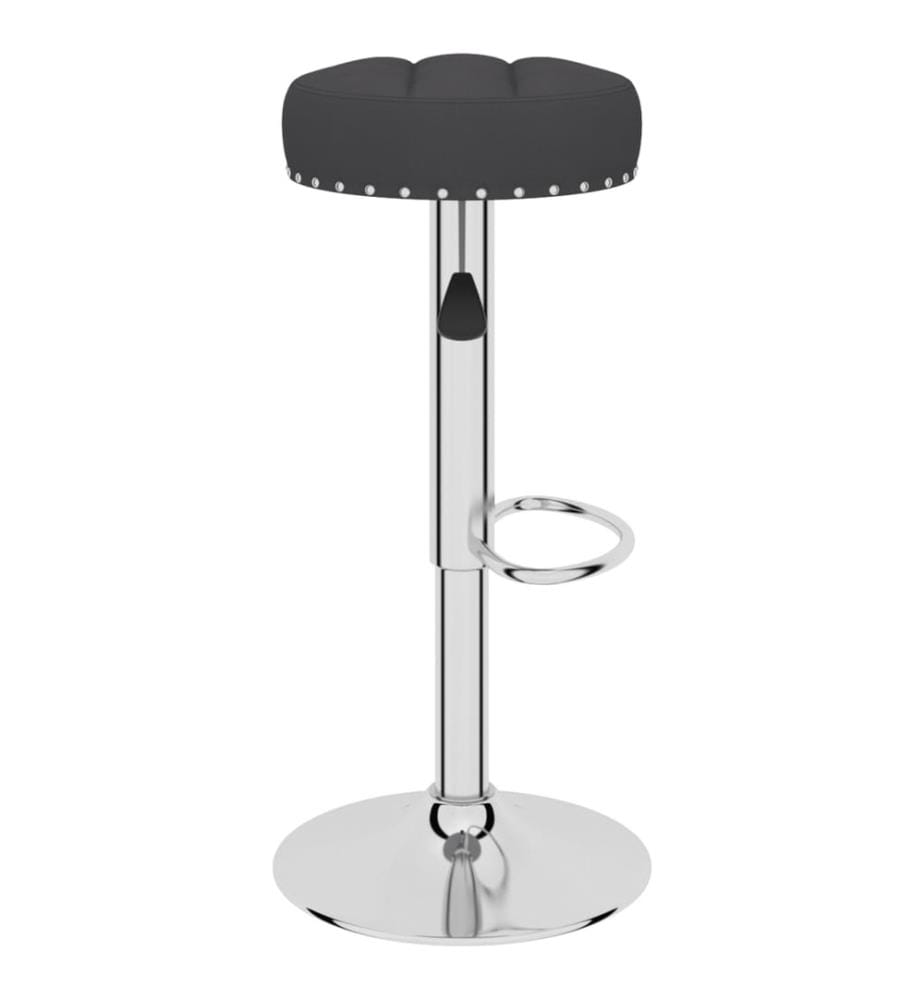 Barhocker 2 Stk. Schwarz Stoff