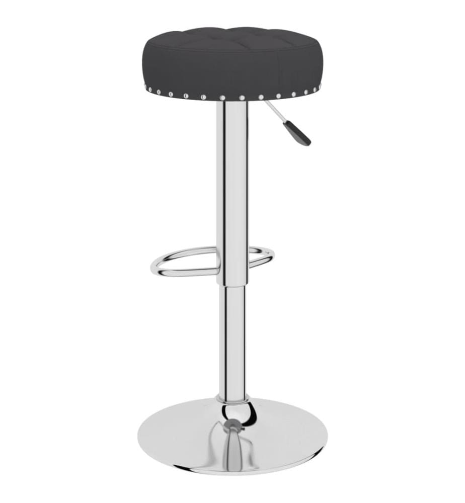 Barhocker 2 Stk. Schwarz Stoff