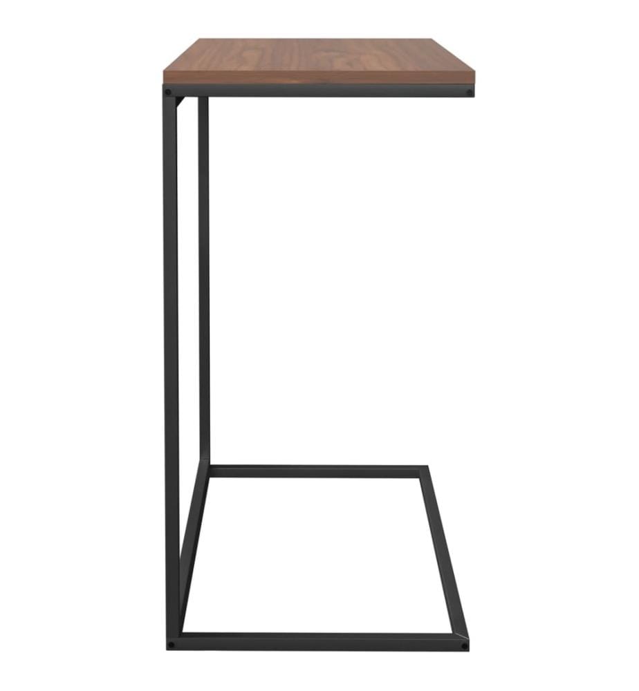Beistelltisch Schwarz 55x35x66 cm Holzwerkstoff