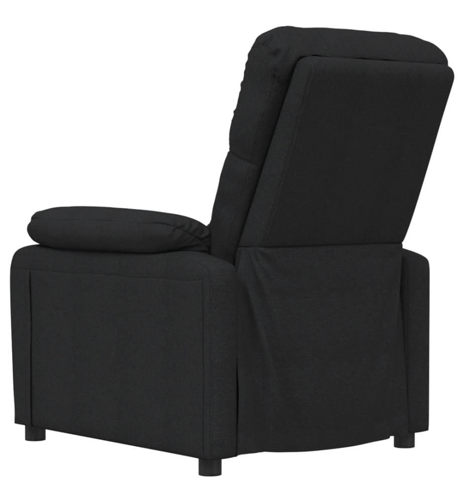Massagesessel Schwarz Stoff