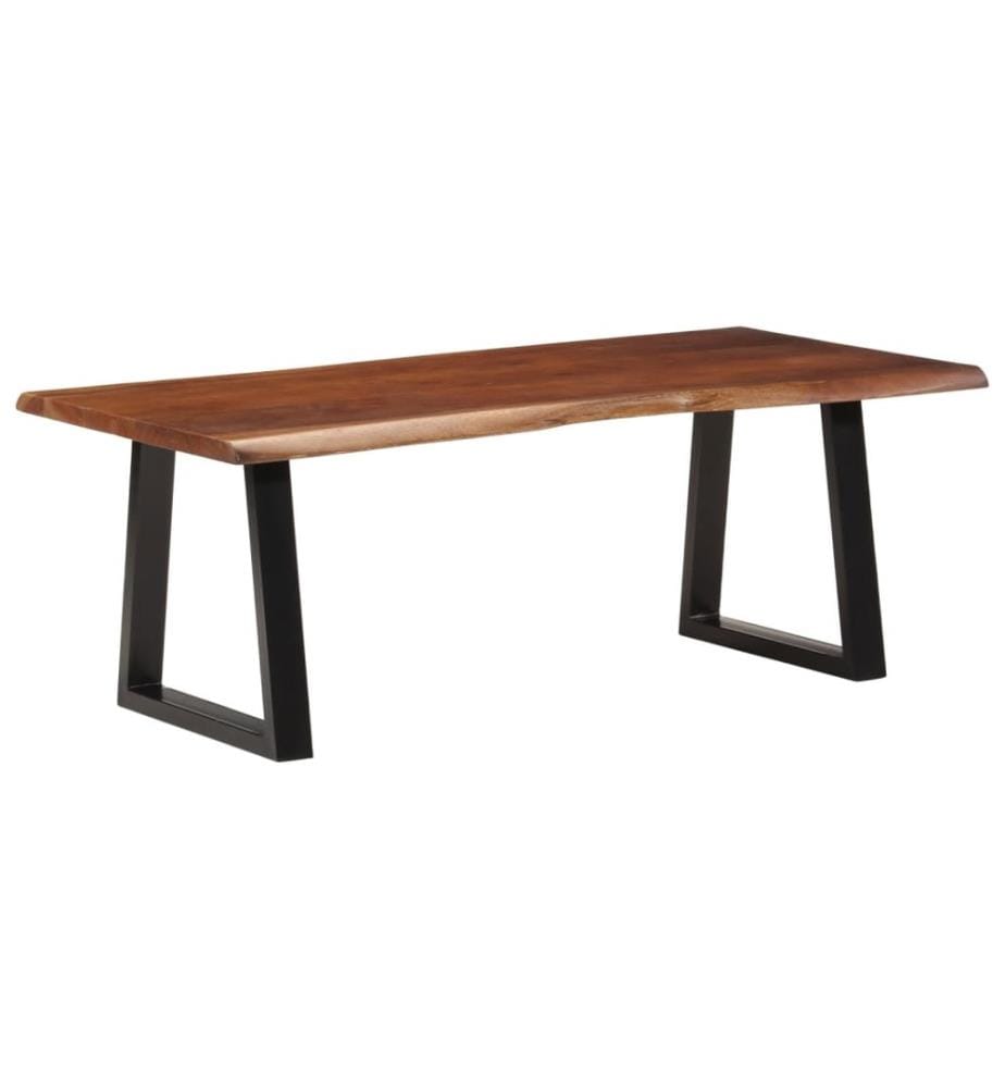 Couchtisch Honigbraun 110x55x40 cm Massivholz Akazie