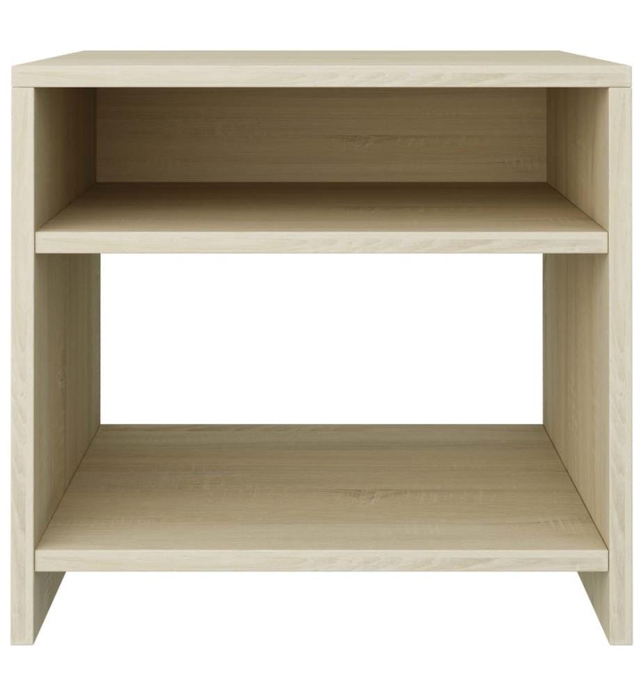 Tables de chevet 2pcs Chêne sonoma 40x30x40cm Bois d'ingénierie