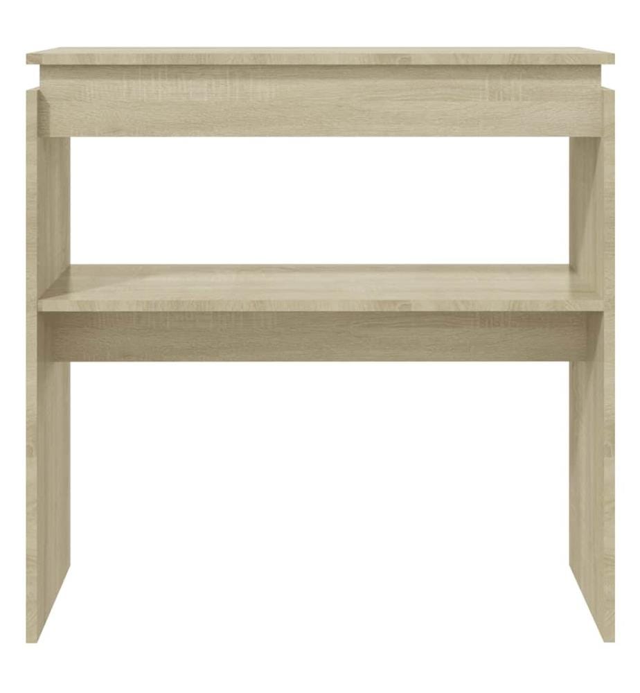 Konsolentisch Sonoma-Eiche 80x30x80 cm Holzwerkstoff