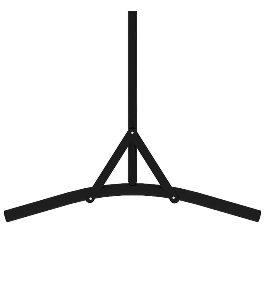 Paravent Braun 175x180 cm Stoff