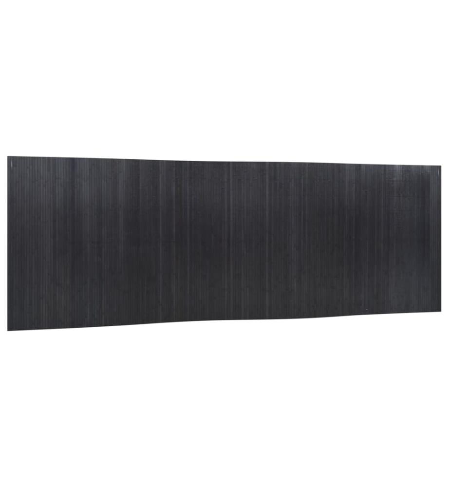 Paravent Grau Breite 600 cm Höhe 165 cm Bambus