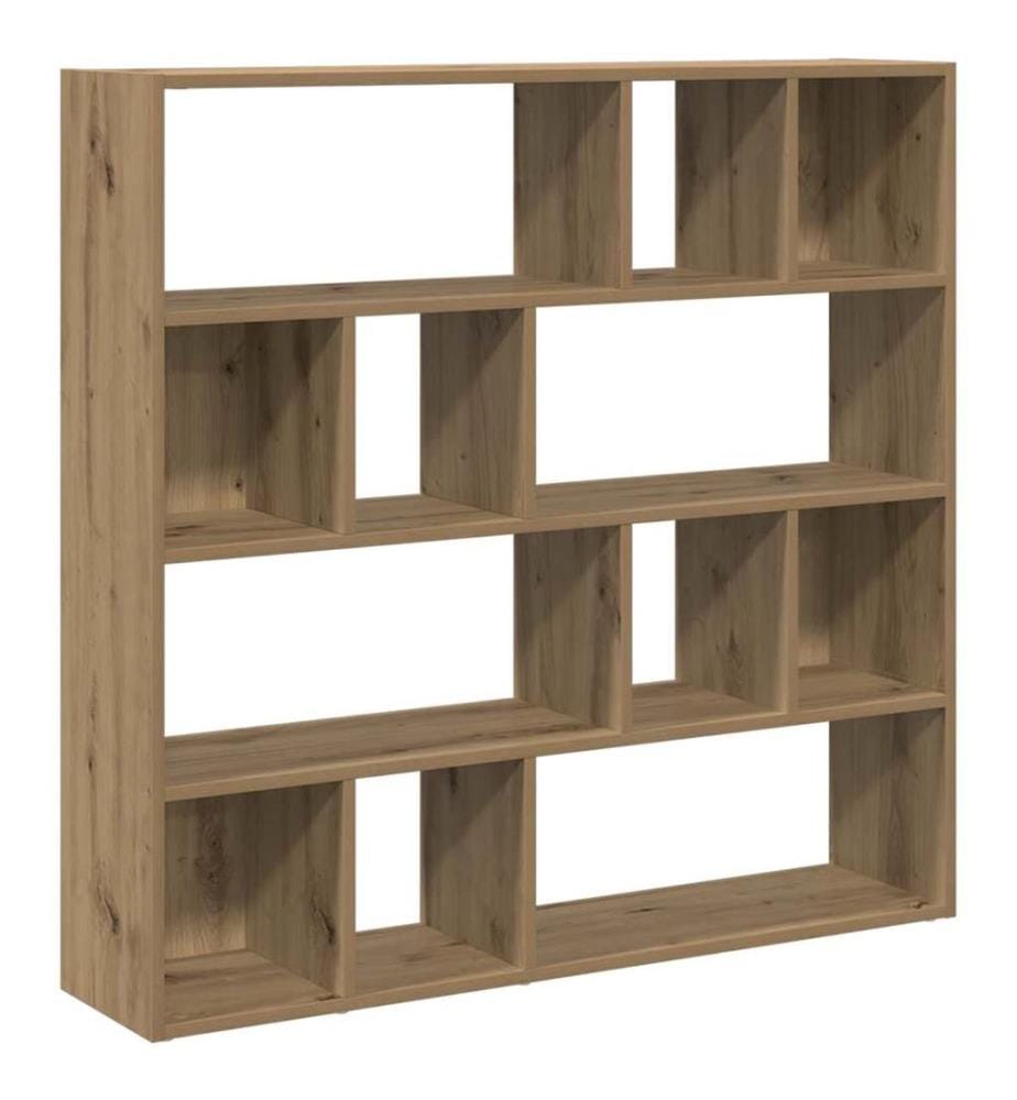 Bibliothèque/Séparateur de pièce chêne artisanal 105x24x102 cm