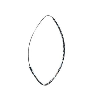 Ohrringe Créoles Goutte - Silber