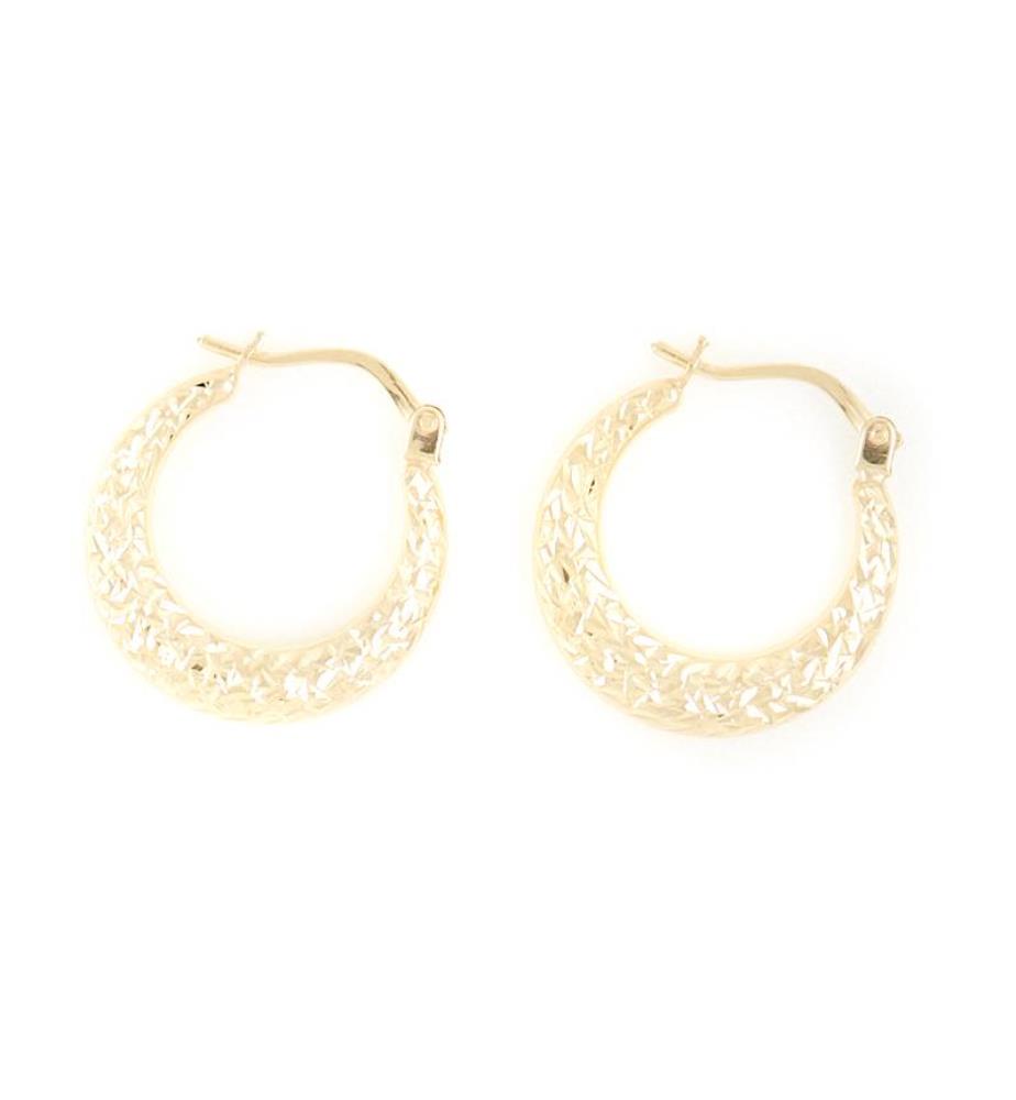 Creolen Constance 18mm - Gelbgold