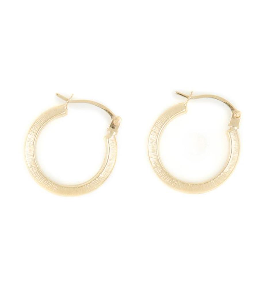 Creolen Nina 15mm Gelbgold 375/1000
