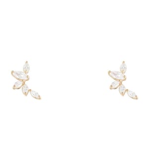 Ohrringe aus Gold Five Petals - Gold