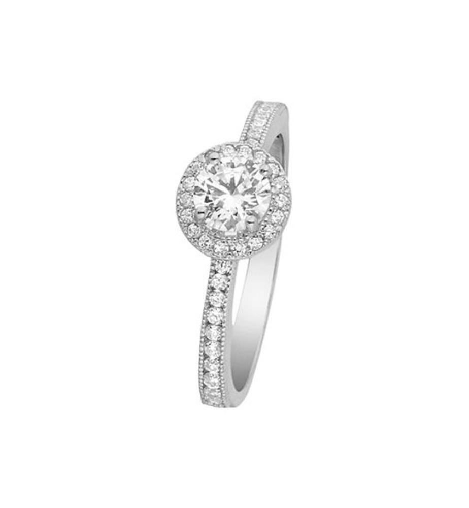 Bague Harmonie - Or Blanc 375/1000
