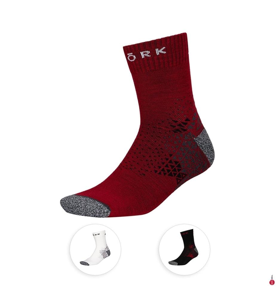3 Paar Trek 90 Socken - Mehrfarbig