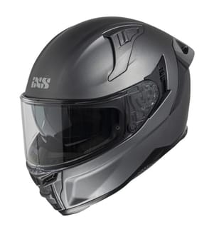 Motorrad Integralhelm iXS316 - Mattgrau