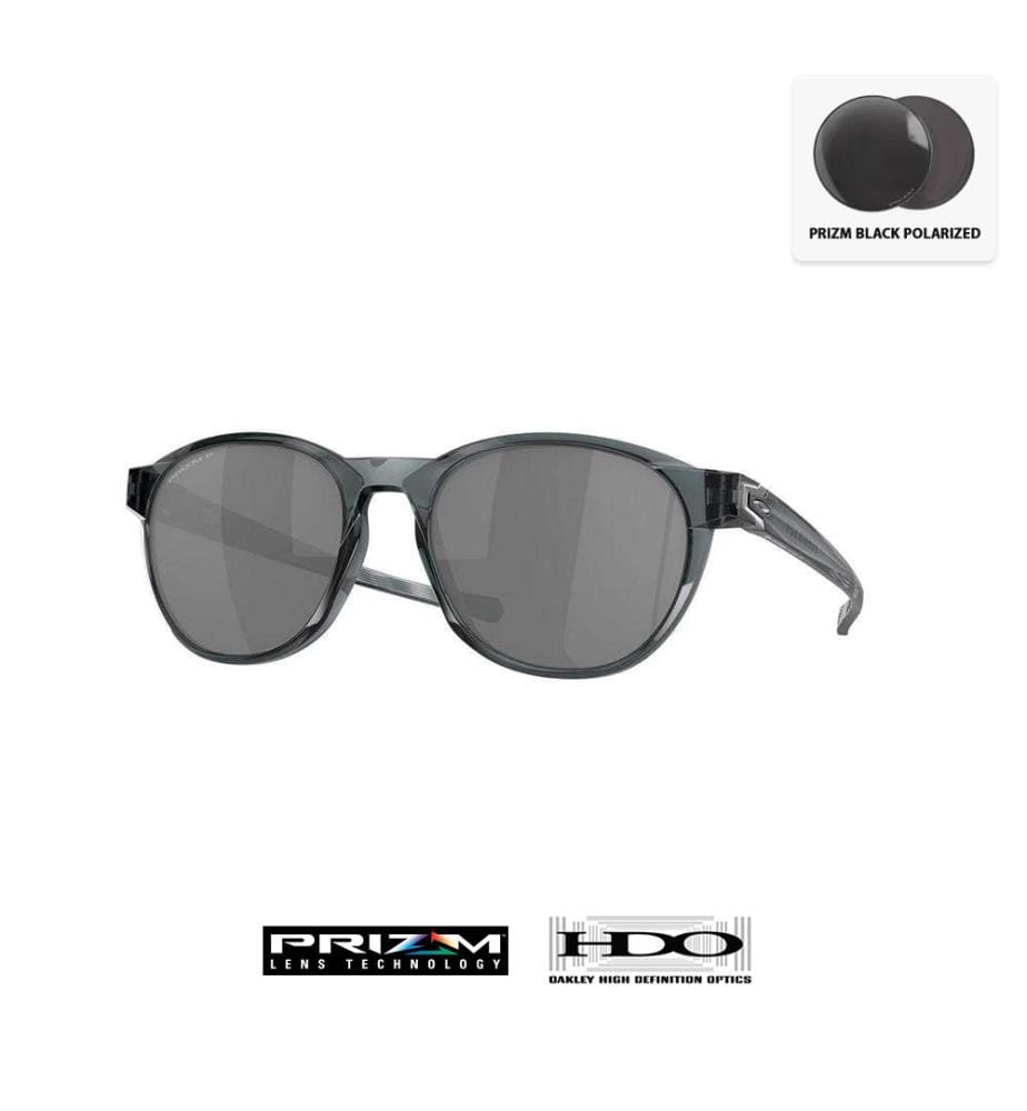 Reedmace Polarisierte Sonnenbrille - Kristallschwarz und Prizm Black