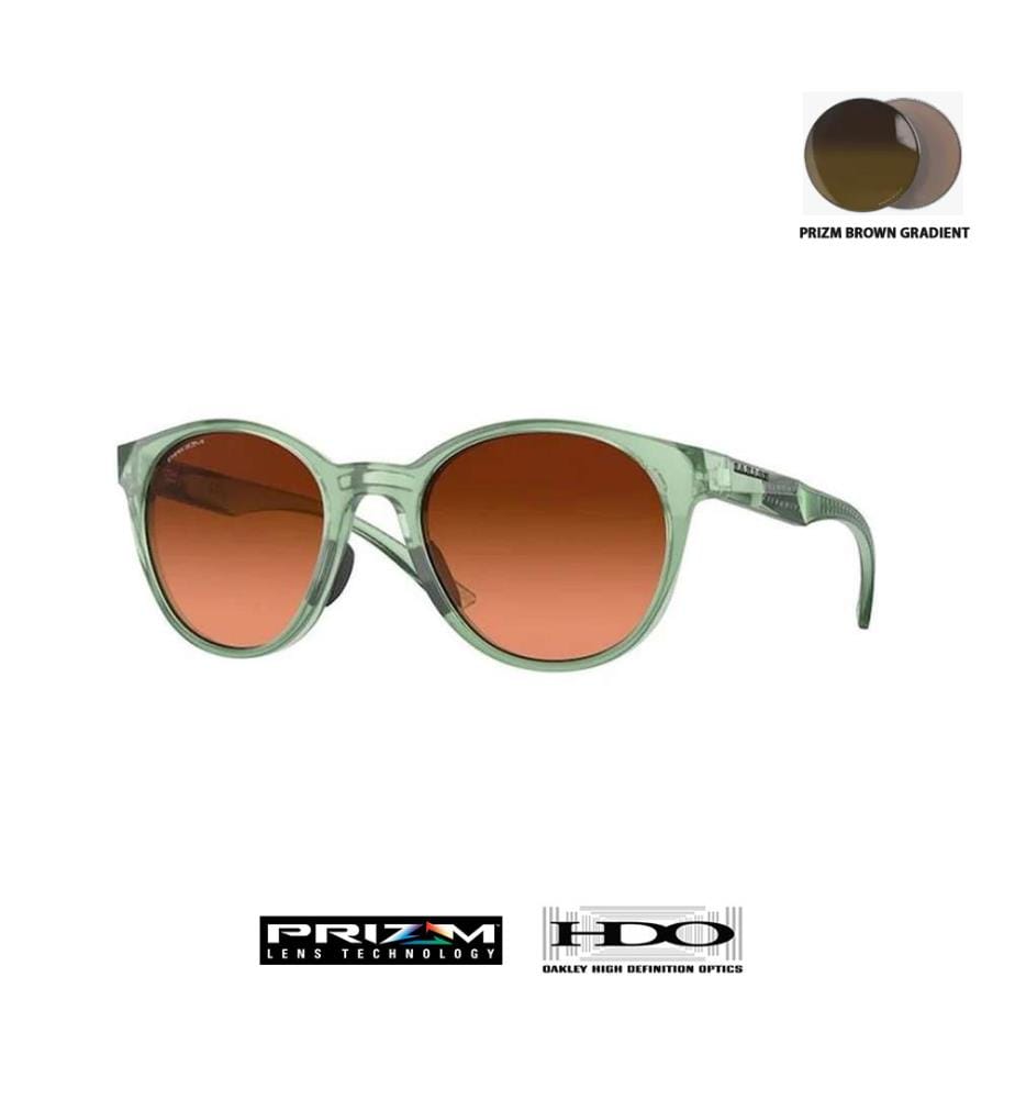 Lunettes de Soleil Spindrift - Jade Transparent et Brown Gradient