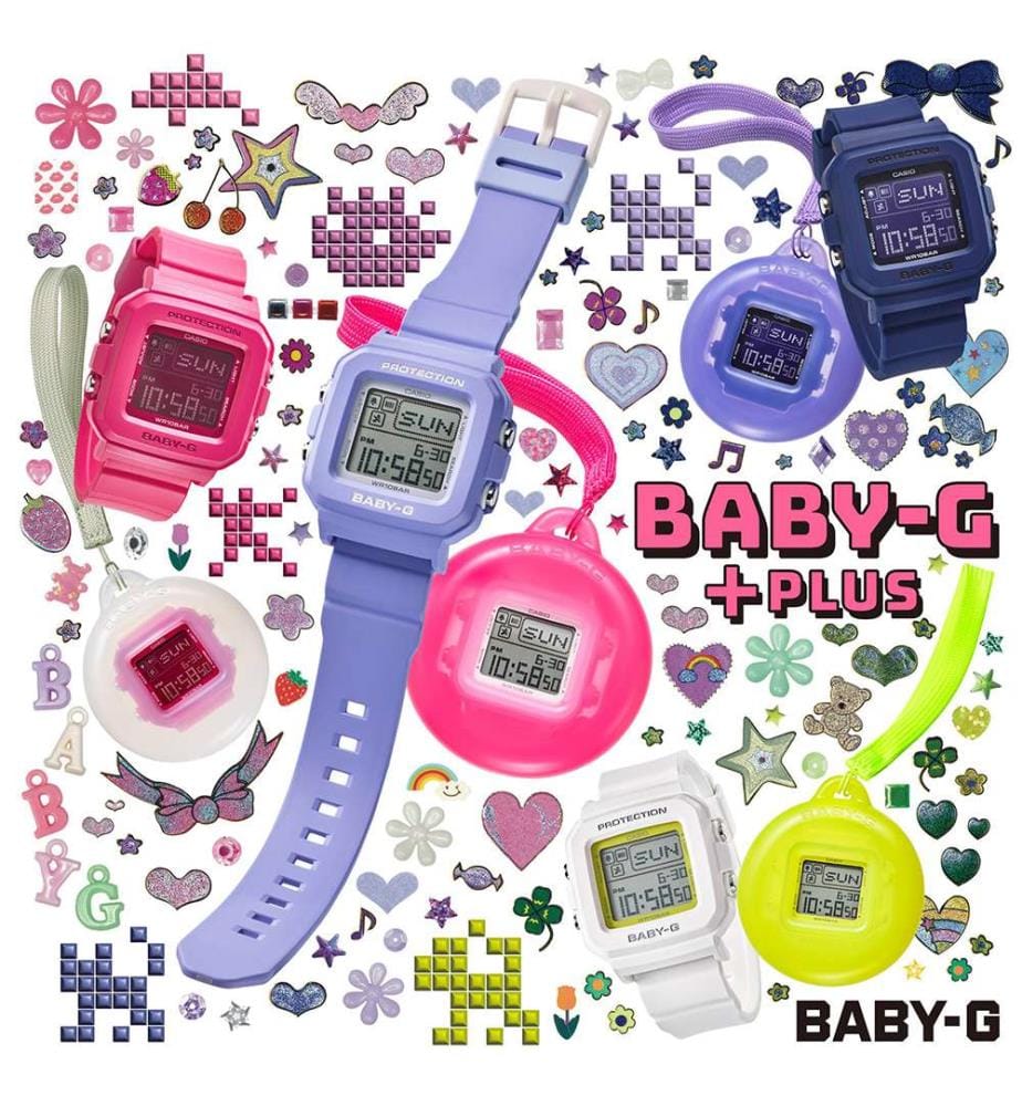 Montre Analogique Digitale - Rose
