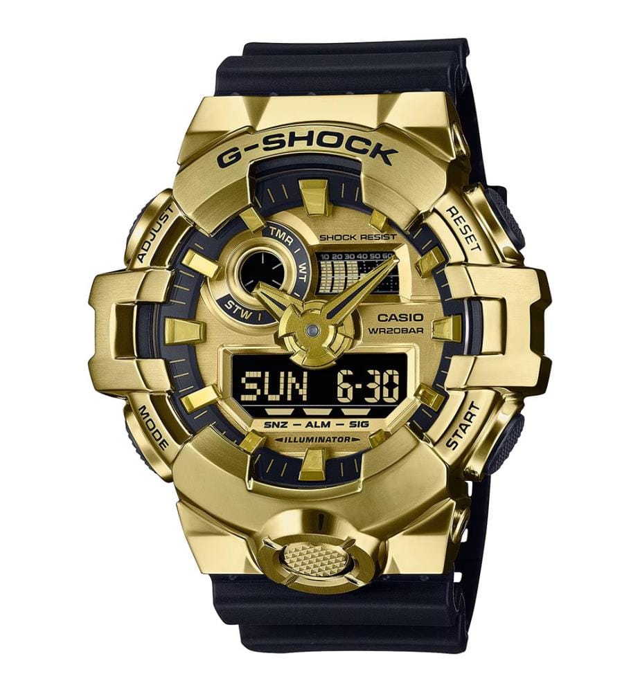 Montre G-Steel GM-700 - Noir et Doré