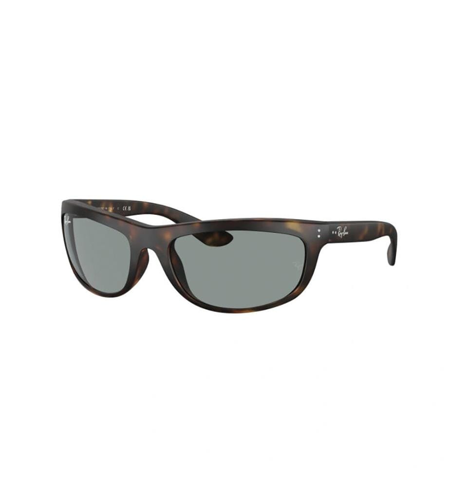 Balorama Sonnenbrille - Havana Matt und Blau